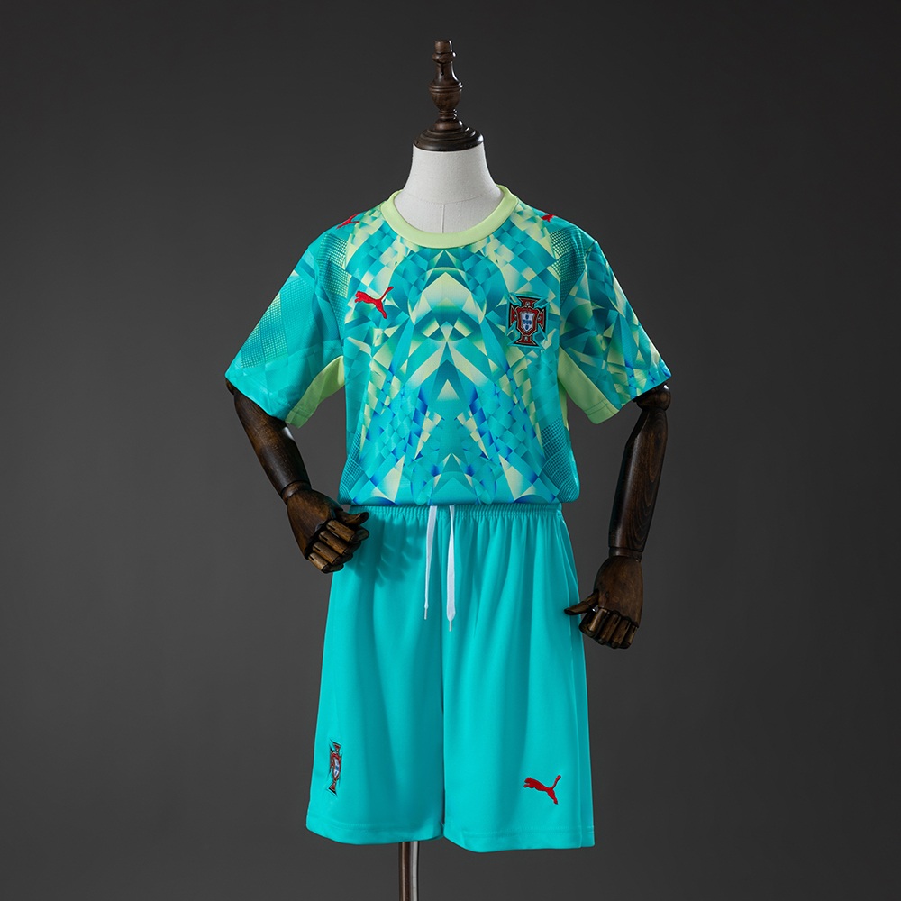 Maglia Portogallo Bambino Portiere Green 2026/2027