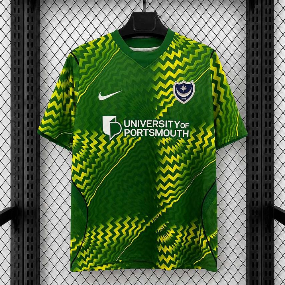 Maglia Portsmouth FC Portiere Green 2026/2027