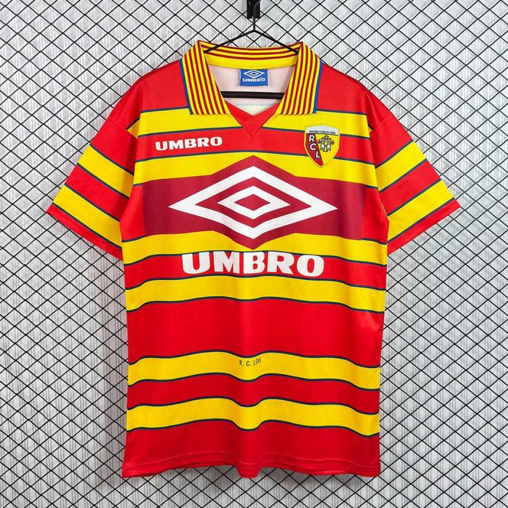 Maglia Racing Club Lens Retro Gara Home 1997/1998