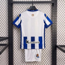 Maglia Real Sociedad Bambino Gara Home 2026/2027
