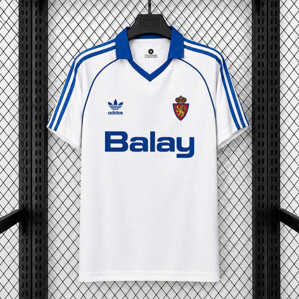Maglia Real Zaragoza Retro Gara Home 1986/1987