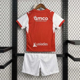Maglia S.C. Braga Bambino Gara Home 2026/2027