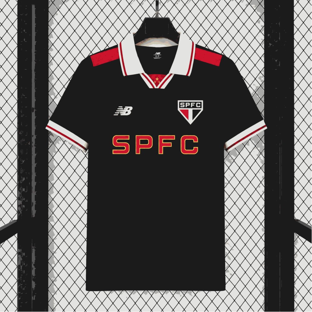 Maglia Sao Paulo FC Lifestyle Black 2026/2027