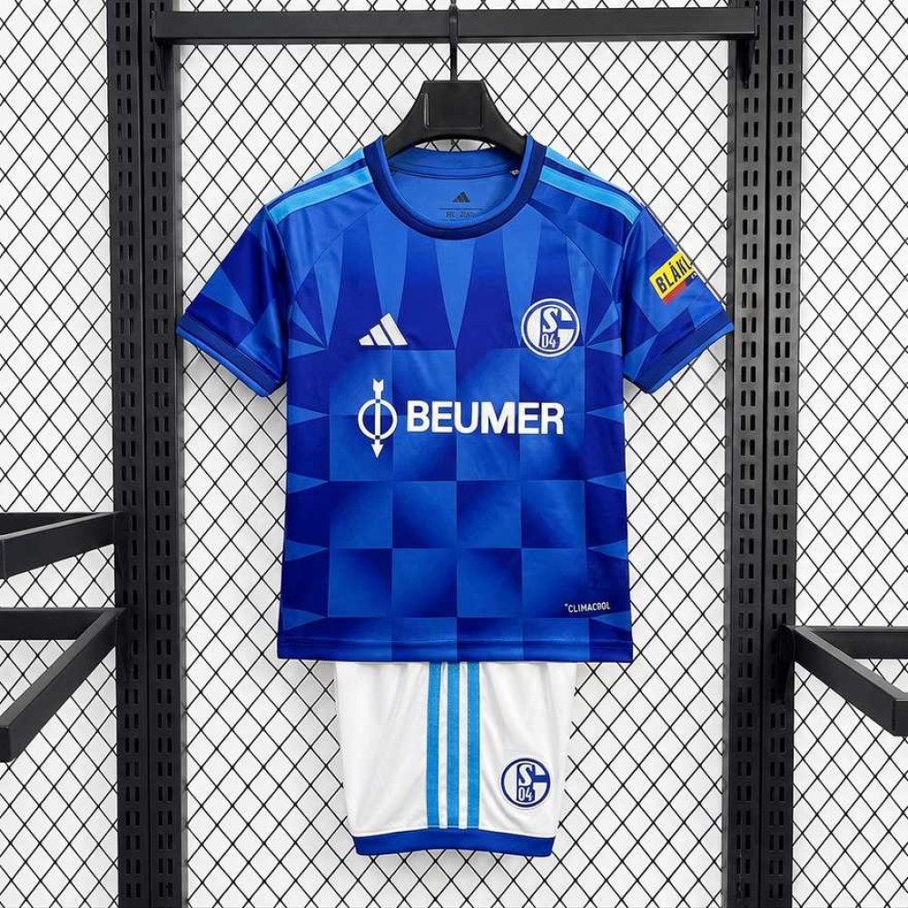 Maglia Schalke 04 Bambino Gara Home 2026/2027