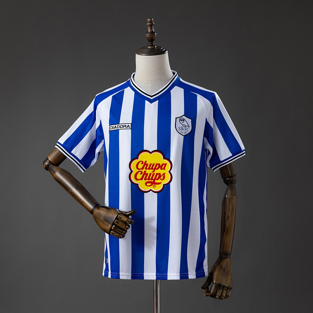 Maglia Sheffield Wednesday Retro Gara Home 2001/2002