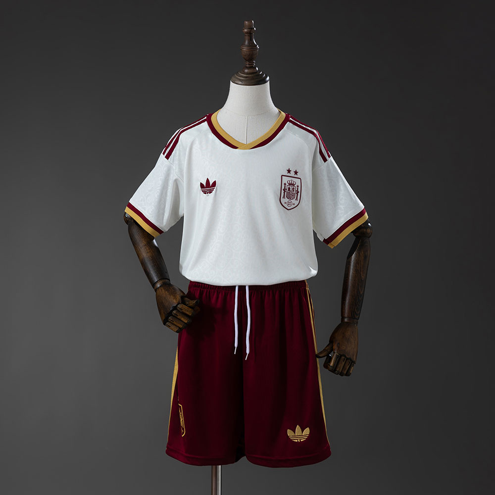 Maglia Spagna 2 Star Bambino Gara Away 2026/2027