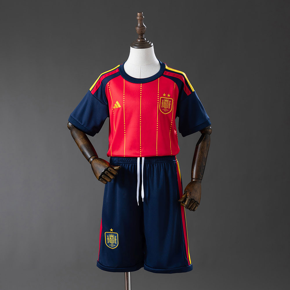 Maglia Spagna 2 Star Bambino Gara Home 2026/2027