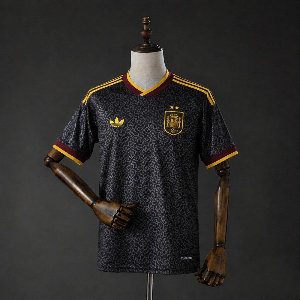 Maglia Spagna Retro Edition Black 2026/2027