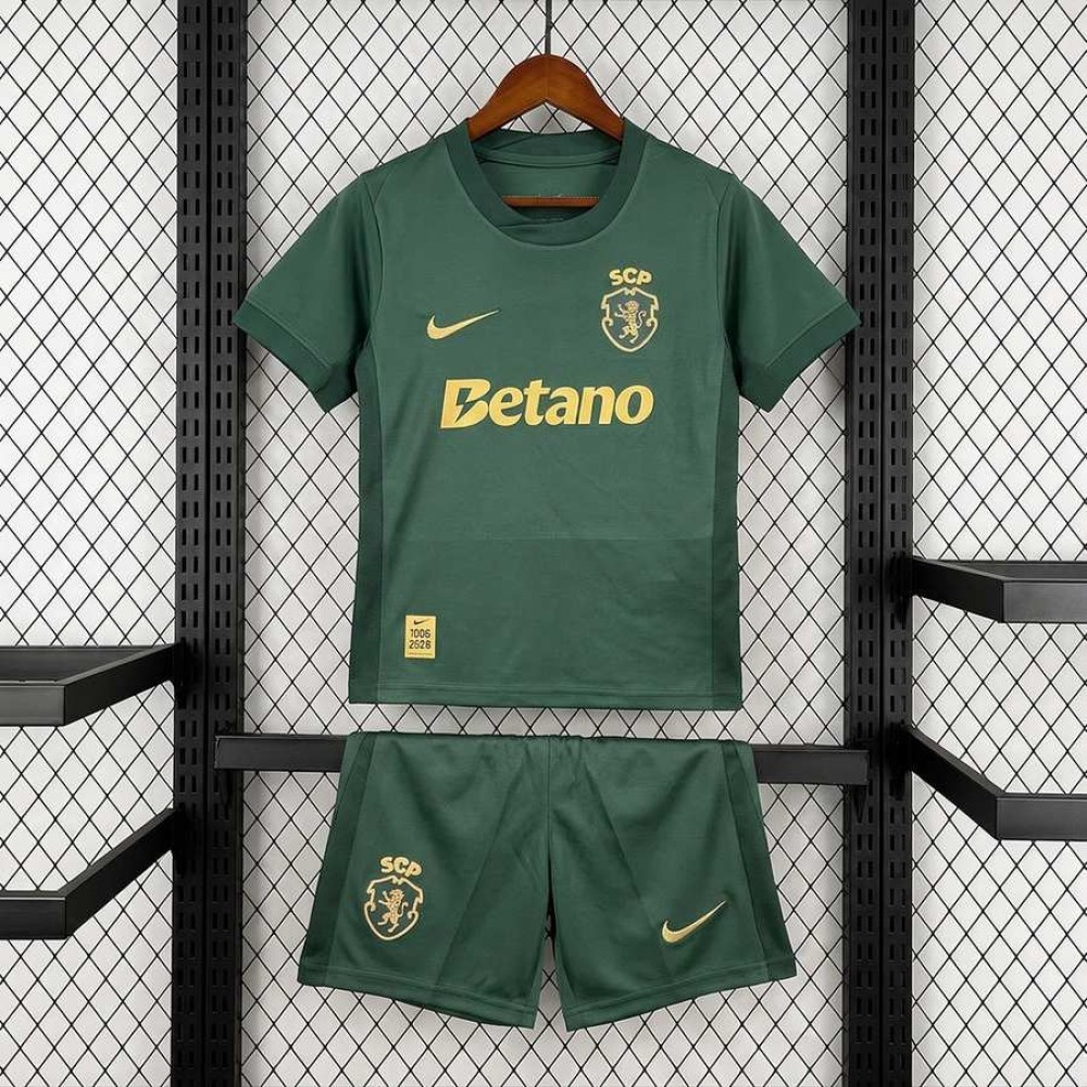 Maglia Sporting CP Bambino 120th Anniversary Green 2026/2027