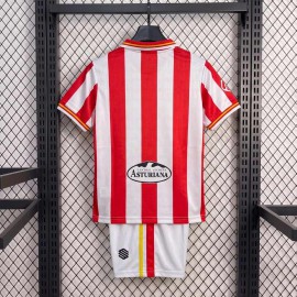 Maglia Sporting Gijon Bambino Gara Home 2026/2027