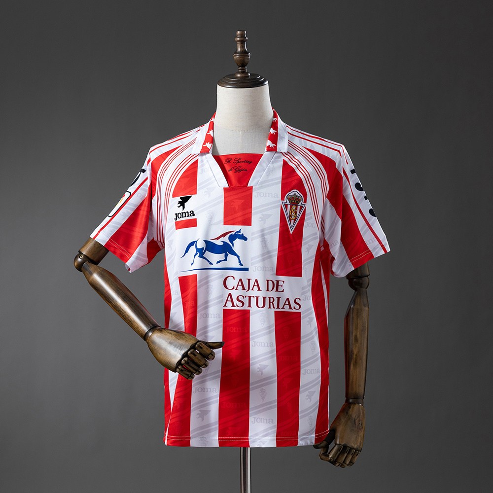 Maglia Sporting Gijon Retro Gara Home 1995/1996