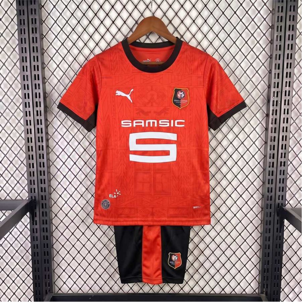 Maglia Stade Rennais Bambino Gara Home 2026/2027