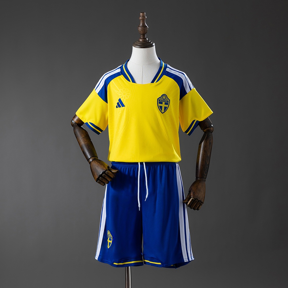 Maglia Svezia Bambino Gara Home 2026/2027