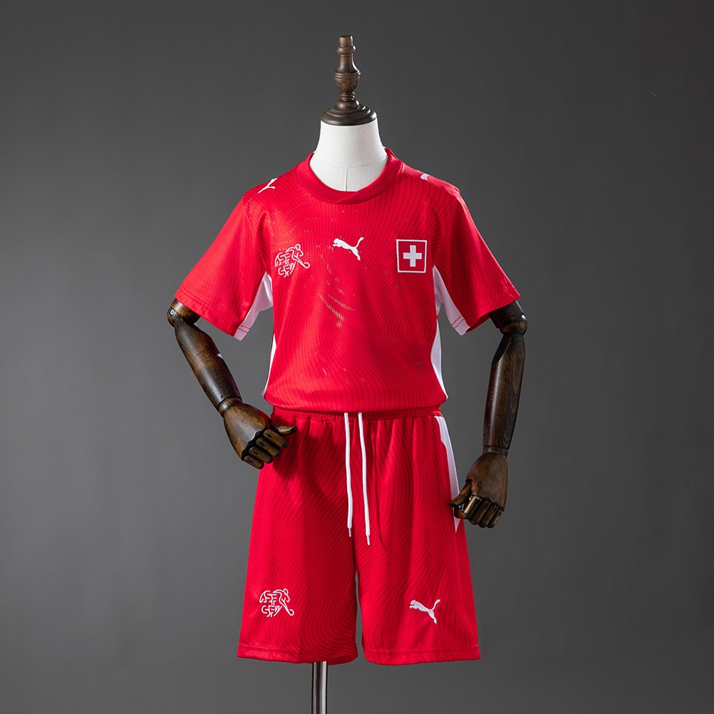 Maglia Svizzera Bambino Gara Home 2026/2027