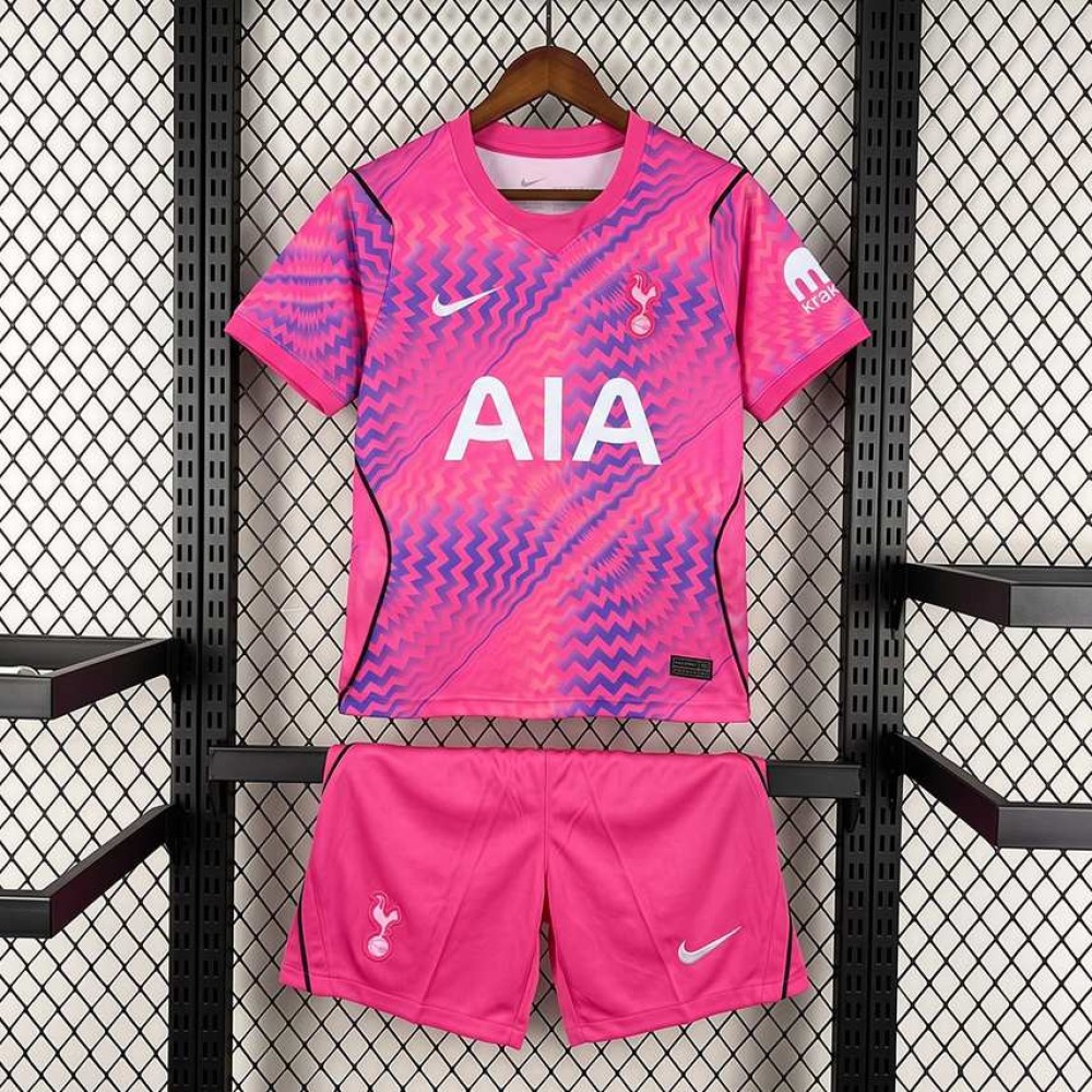 Maglia Tottenham Hotspur Bambino Portiere Pink 2026/2027