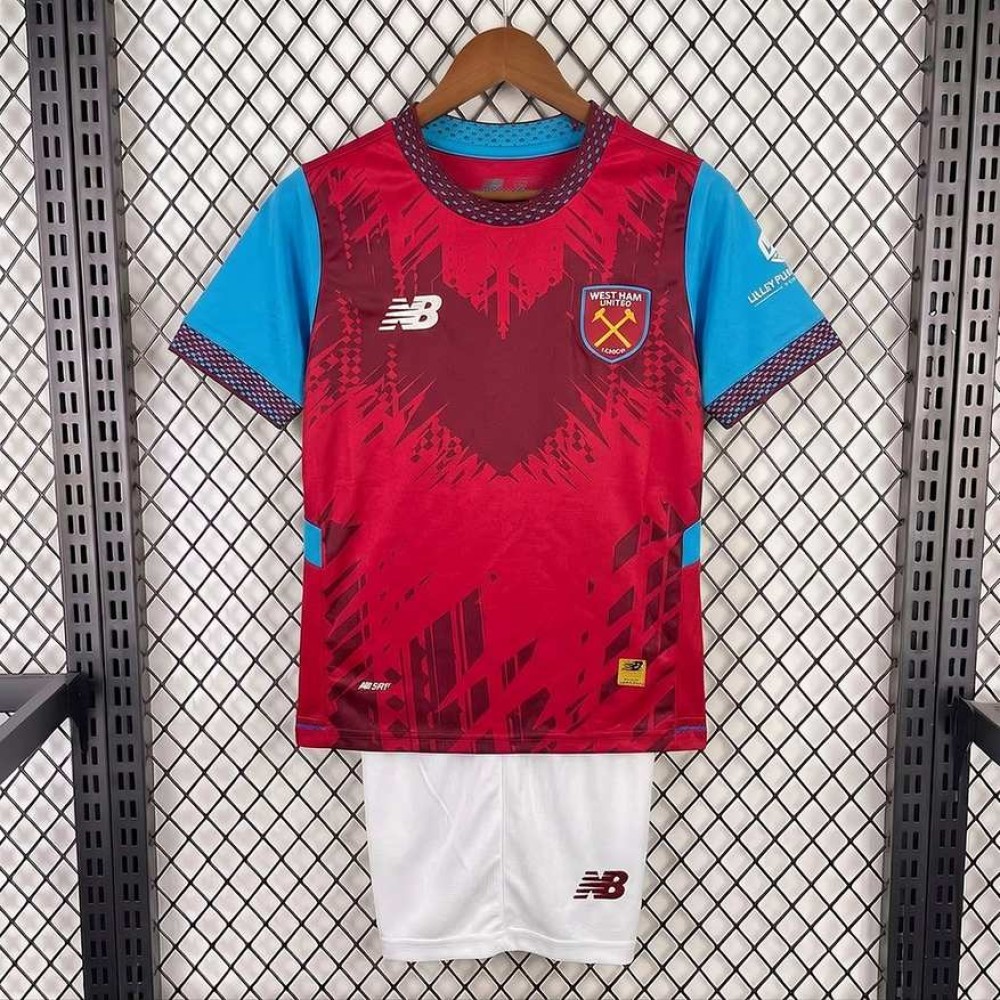 Maglia West Ham United Bambino Gara Home 2026/2027