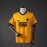 Maglia Wolverhampton Wanderers Retro Gara Home 1987/1988
