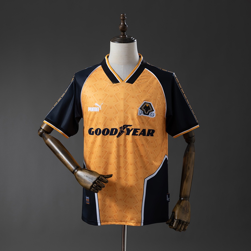 Maglia Wolverhampton Wanderers Retro Gara Home 1996/1998