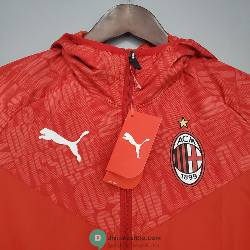 AC Milan Giacca A Vento PUMA Red 2021/2022