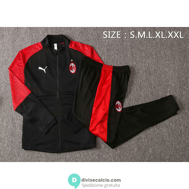 AC Milan Giacca Black + Pantaloni 2020/2021