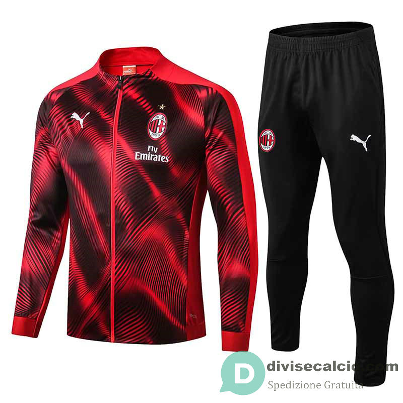 AC Milan Giacca Red Black + Pantaloni 2019/2020