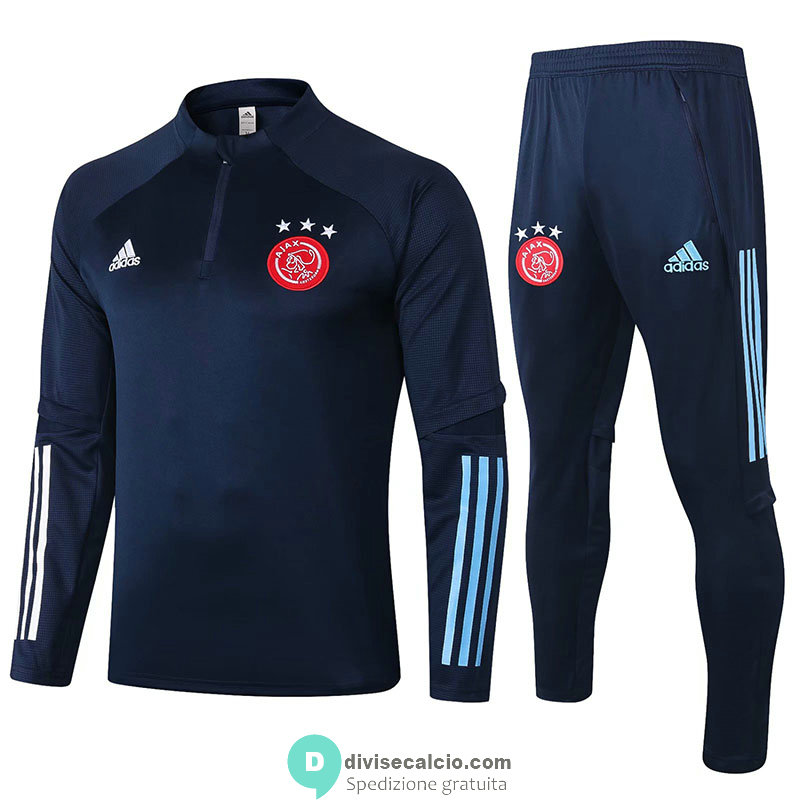 Ajax Formazione Felpa Burgundy + Pantaloni 2020/2021