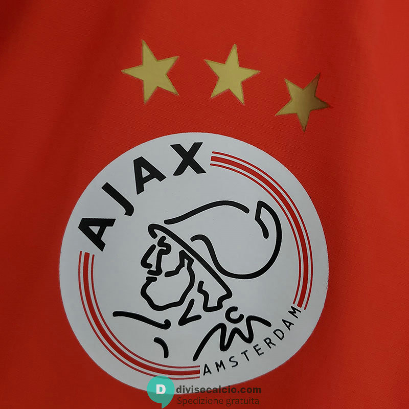 Ajax Giacca A Vento Red I 2022/2023