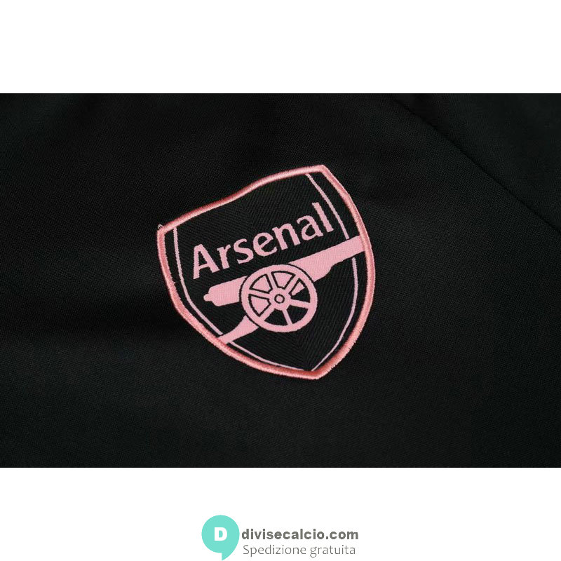 Arsenal Formazione Felpa Black Pink + Pantaloni 2020/2021