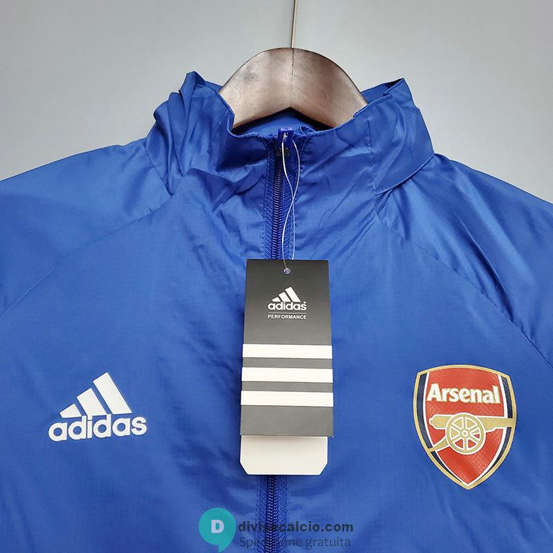 Arsenal Giacca A Vento Blue 2020/2021