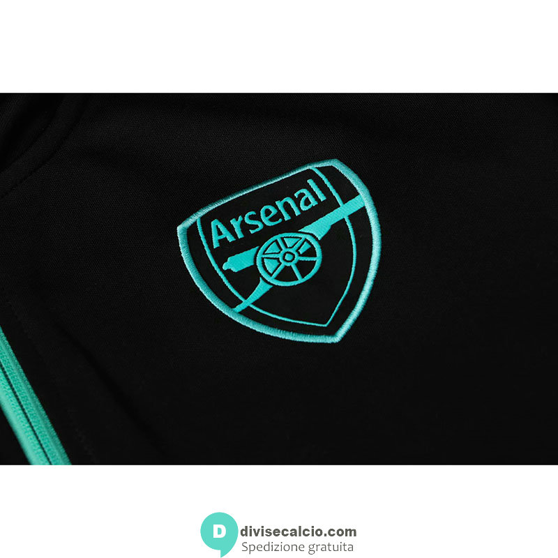 Arsenal Giacca Black II + Pantaloni Black II 2021/2022