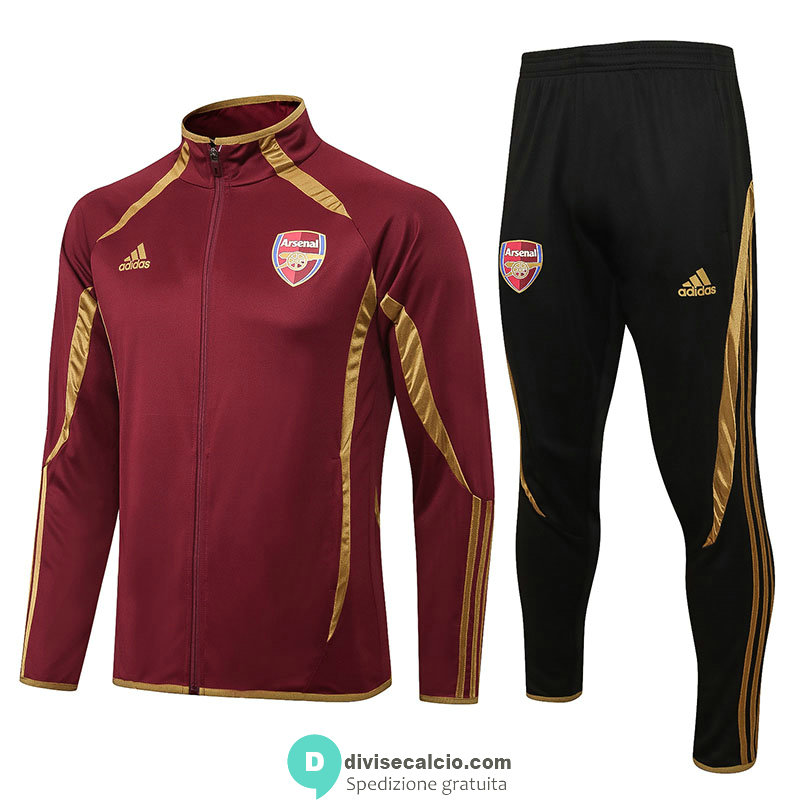 Arsenal Giacca Red I + Pantaloni Black I 2022/2023