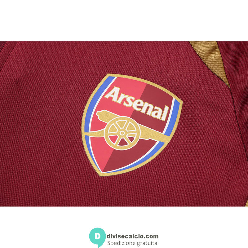 Arsenal Giacca Red I + Pantaloni Black I 2022/2023