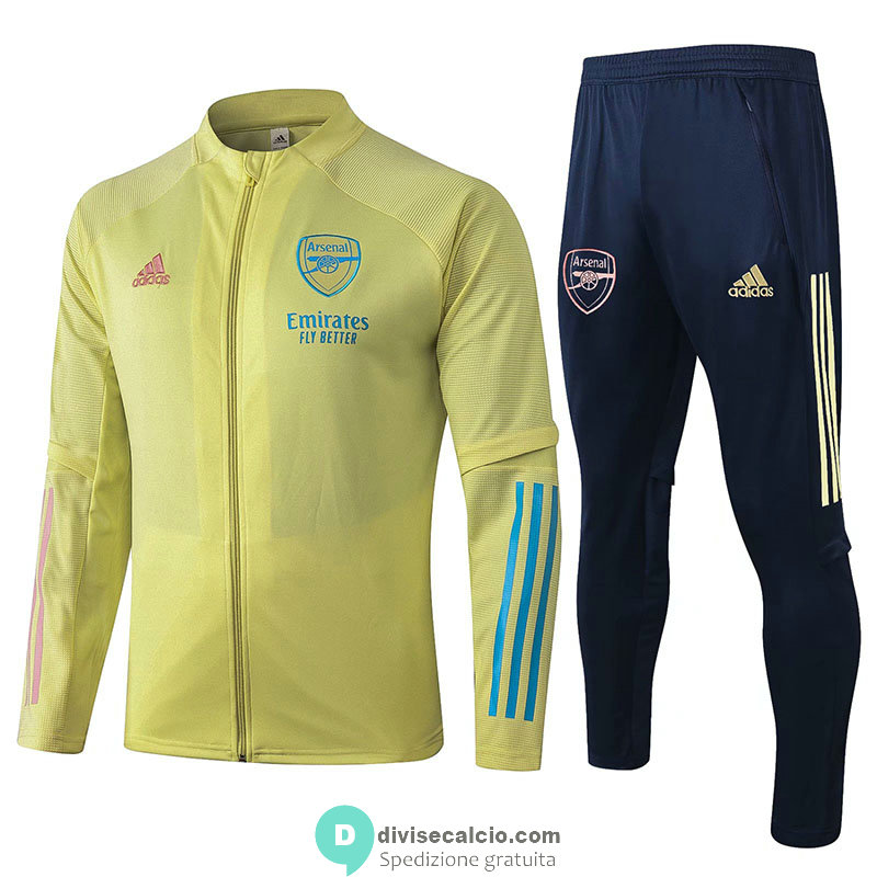 Arsenal Giacca Yellow + Pantaloni 2020/2021