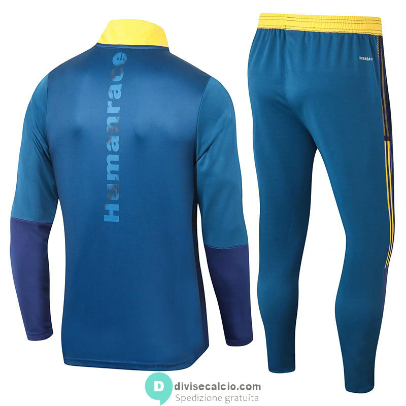 Arsenal x Humanrace Formazione Felpa Blue+ Pantaloni 2020/2021