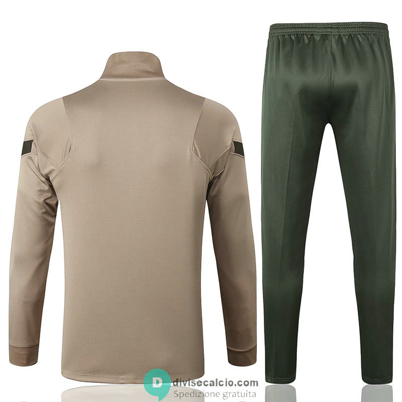 Atletico De Madrid Giacca Khaki + Pantaloni 2020/2021