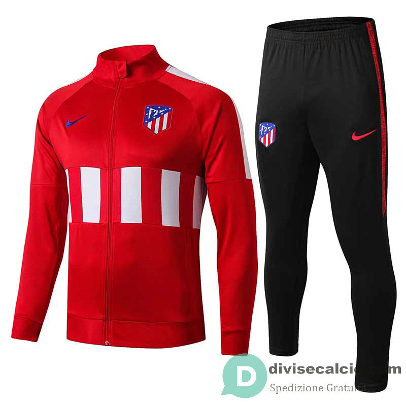 Atletico De Madrid Giacca Red White + Pantaloni 2019/2020