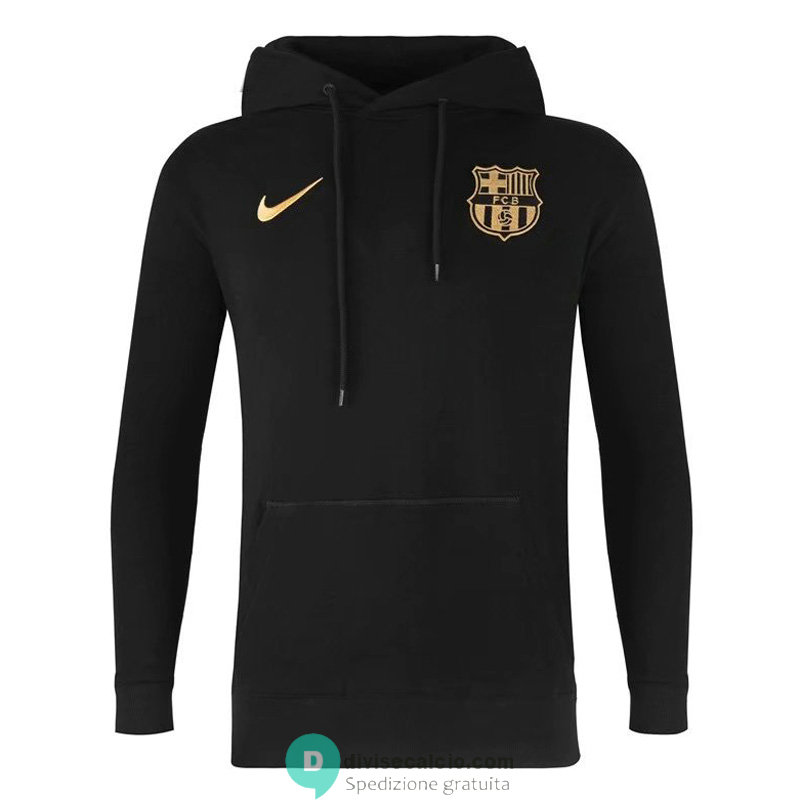 Barcelona Felpa Cappuccio Black 2020/2021