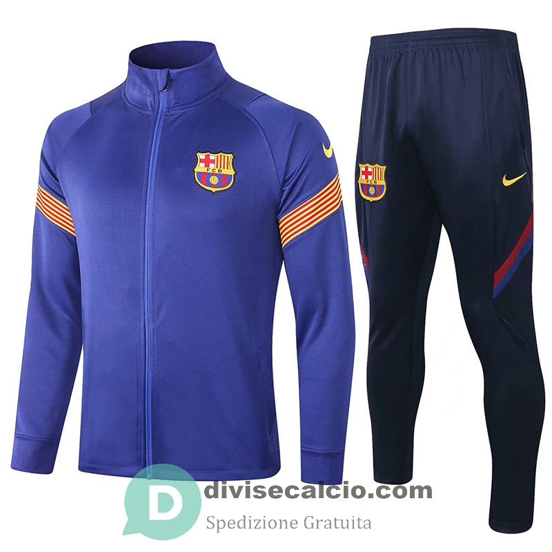 Barcelona Giacca Blue + Pantaloni 2020/2021