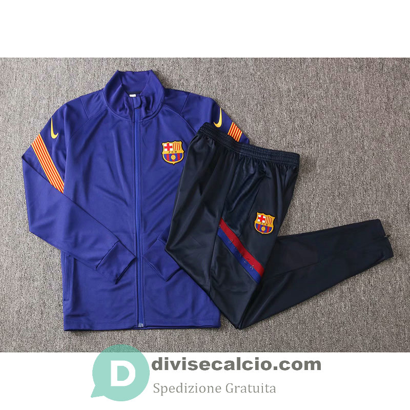 Barcelona Giacca Blue + Pantaloni 2020/2021