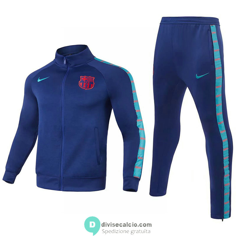 Barcelona Giacca Blue + Pantaloni Blue 2021/2022