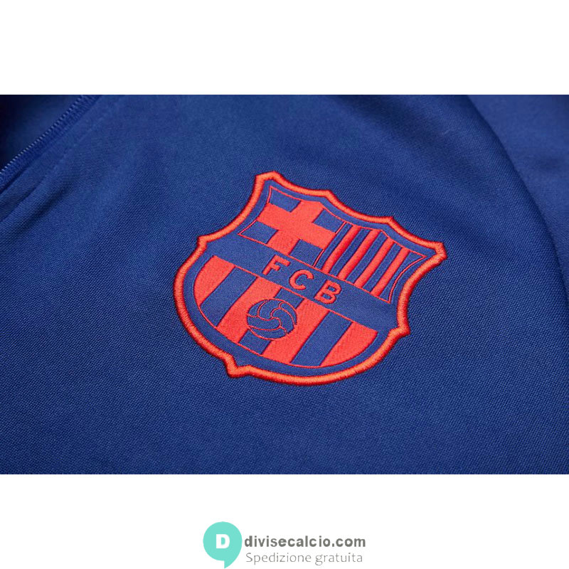 Barcelona Giacca Blue + Pantaloni Blue 2021/2022