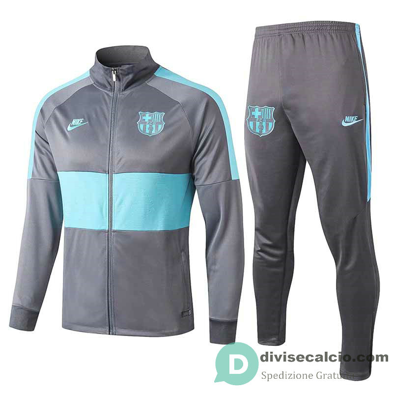 Barcelona Giacca Grey + Pantaloni 2019/2020