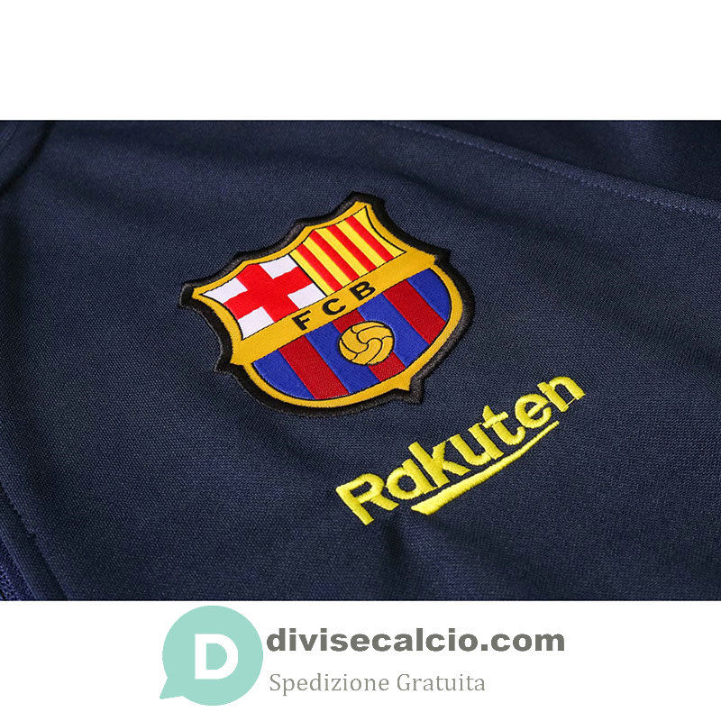 Barcelona Giacca Navy + Pantaloni 2020/2021