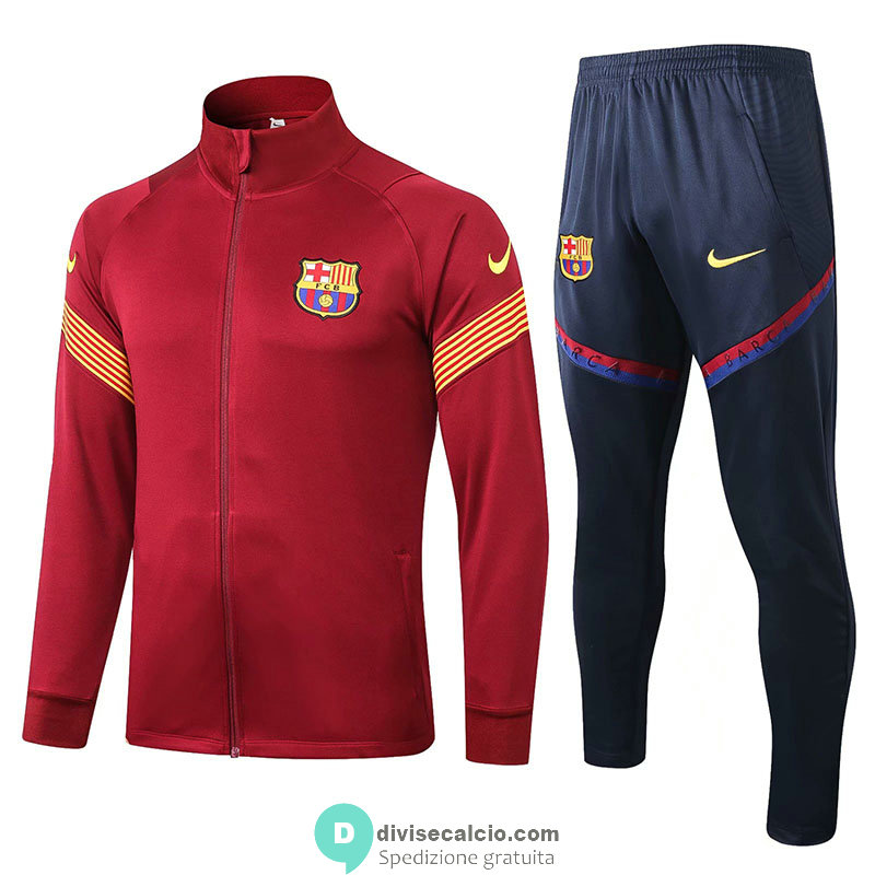 Barcelona Giacca Red + Pantaloni 2020/2021