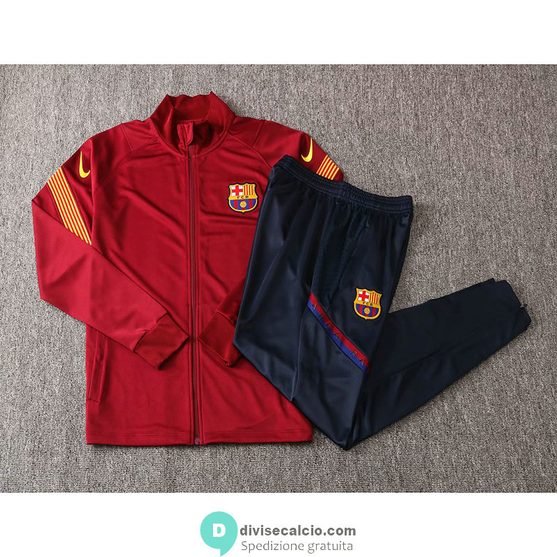 Barcelona Giacca Red + Pantaloni 2020/2021