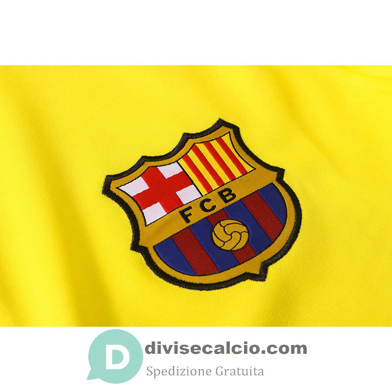 Barcelona Giacca Yellow + Pantaloni 2020/2021