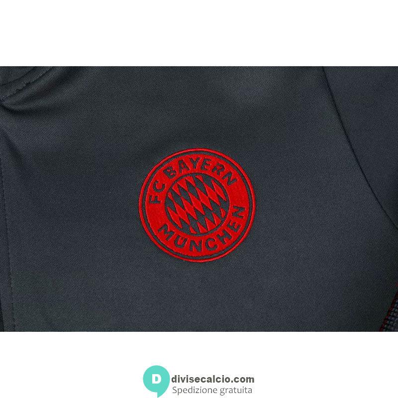 Bayern Munich Formazione Felpa Grey II + Pantaloni Grey 2021/2022