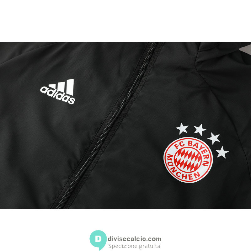 Bayern Munich Giacca A Vento Black 2020/2021