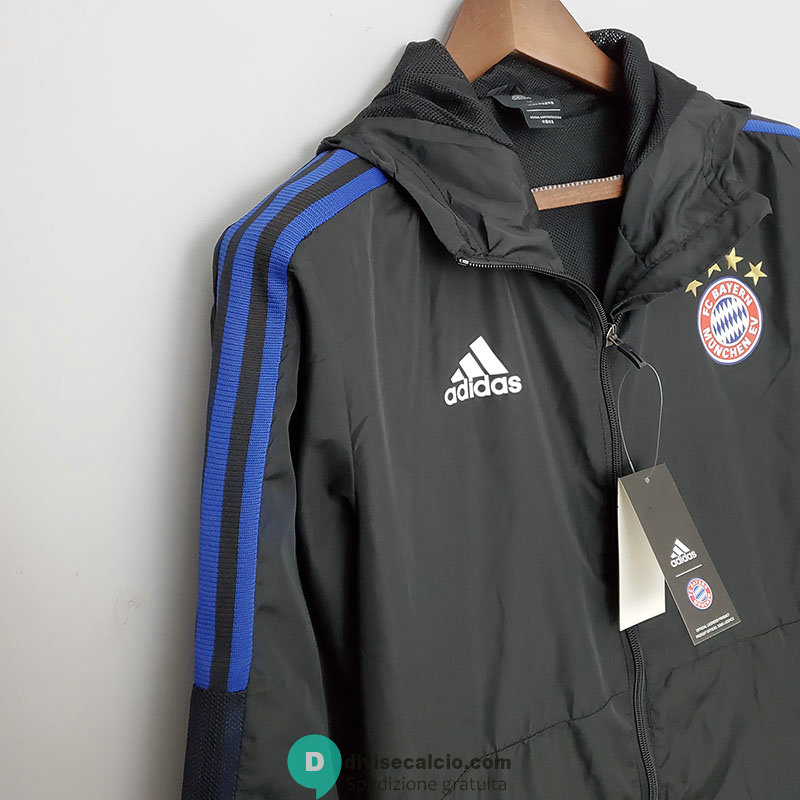 Bayern Munich Giacca A Vento Black I 2022/2023