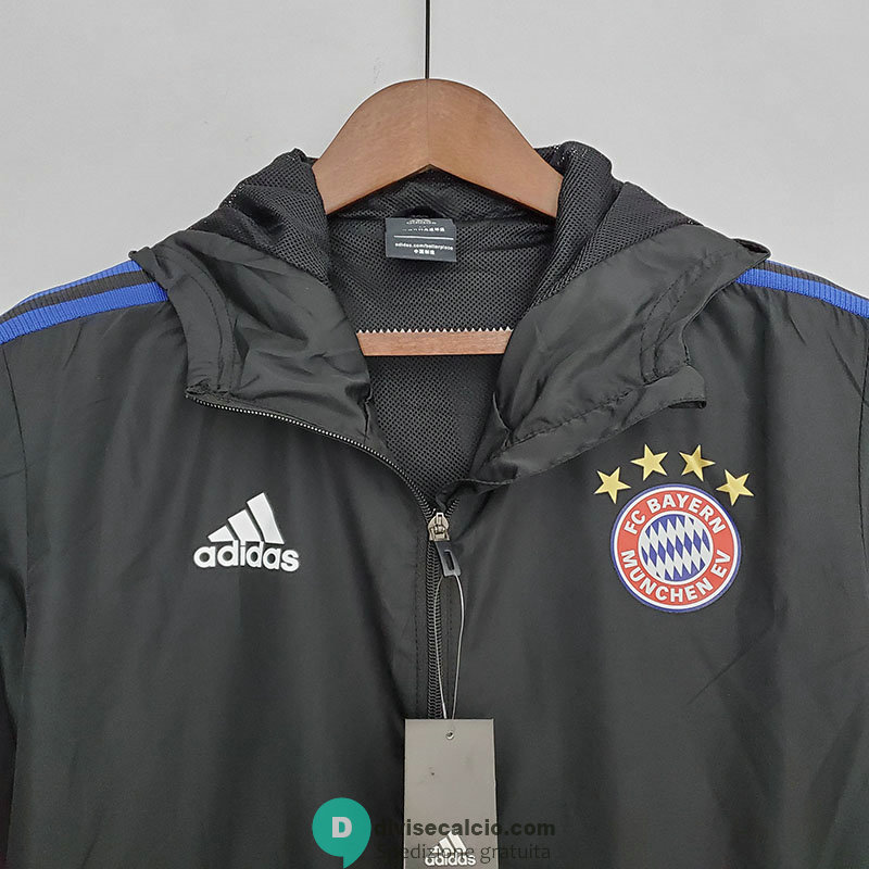 Bayern Munich Giacca A Vento Black I 2022/2023